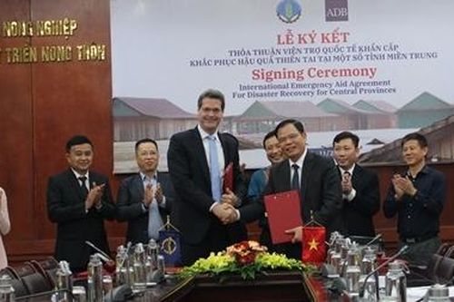 ADB viện trợ 2,5 triệu USD khắc phục hậu quả thiên tai tại miền Trung