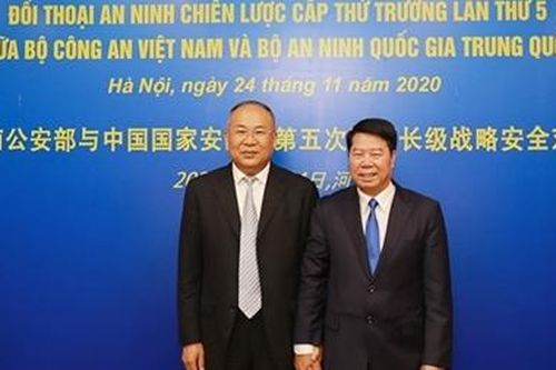 Tăng cường tin cậy chính trị và hợp tác thực chất giữa Bộ Công an Việt Nam và Bộ An ninh quốc gia Trung Quốc