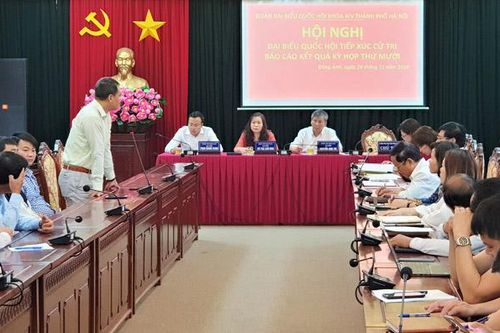 Cử tri kiến nghị về thực hiện thí điểm mô hình chính quyền đô thị tại Hà Nội