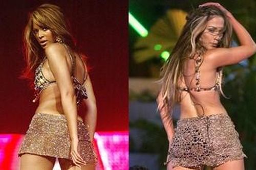 Những lần Jennifer Lopez và Beyonce mặc giống nhau