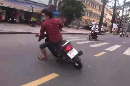 Đặc nhiệm truy đuổi tên cướp ở TP.HCM