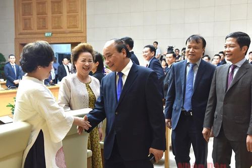 Thủ tướng gặp mặt các doanh nghiệp có sản phẩm đạt Thương hiệu quốc gia Việt Nam