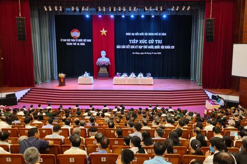Cử tri Đà Nẵng quan tâm đến công tác phòng, chống tham nhũng