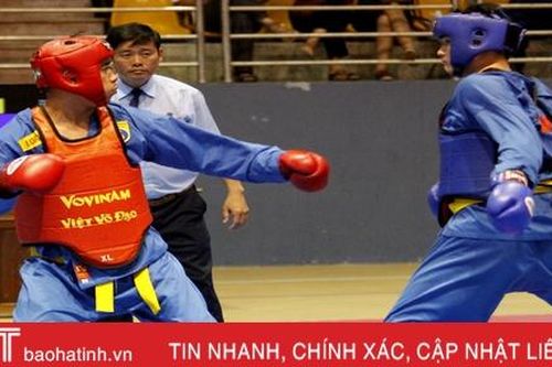 VĐV Hà Tĩnh giành huy chương tại Giải Vô địch Vovinam toàn quốc