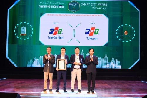 Truyền hình FPT nhận Giải thưởng Thành phố Thông minh 2020