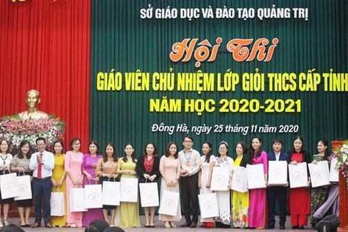 Khai mạc Hội thi Giáo viên chủ nhiệm lớp giỏi THCS cấp tỉnh năm học 2020 - 2021