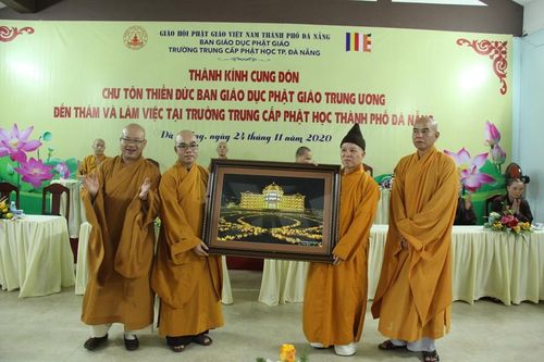 Ban Giáo dục Phật giáo T.Ư làm việc tại Đà Nẵng