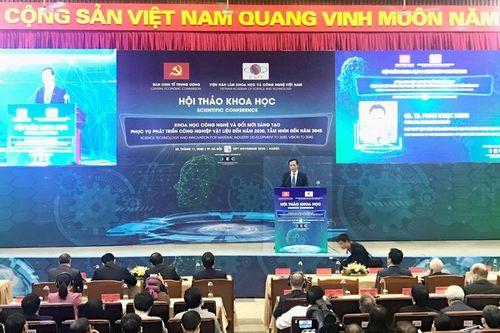 Vai trò của khoa học công nghệ và đổi mới sáng tạo trong phát triển công nghiệp vật liệu