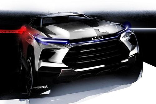 Chevrolet hé lộ bản phác thảo Trailblazer mới siêu ấn tượng