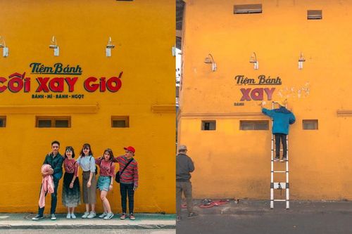 Còn 3 ngày nữa bức tường vàng 'Tiệm bánh Cối Xay Gió' bị xóa bỏ, check-in nhanh nào!
