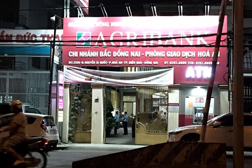 Truy bắt kẻ cướp ngân hàng ở Đồng Nai