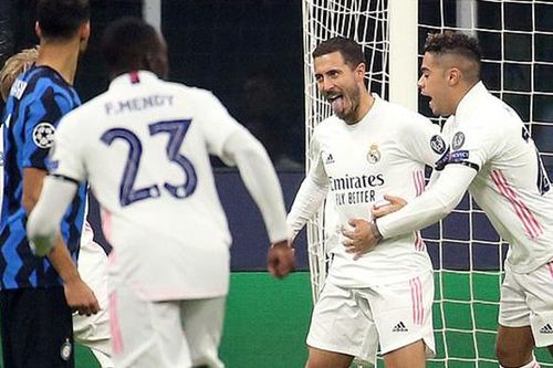 Inter Milan 0-2 Real Madrid: Hazard mở tài khoản ở C1. Inter Milan sắp bị loại