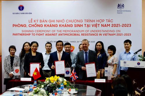 Bộ Y tế, Đại sứ quán Anh và GSK hợp tác chống kháng kháng sinh