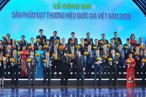 Vinh danh 124 doanh nghiệp tiêu biểu đạt Thương hiệu quốc gia năm 2020