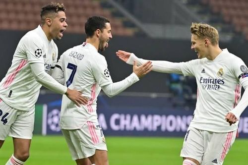 Real Madrid vươn lên ngôi nhì bảng tại Champions League 2020/21