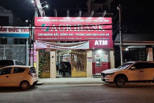 Dùng lựu đạn đe dọa cướp ngân hàng tại Đồng Nai