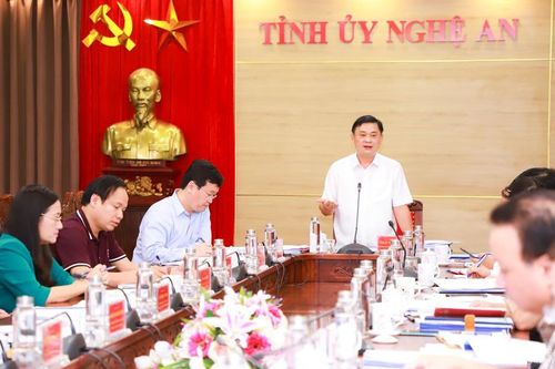 Ban Thường vụ Tỉnh ủy thảo luận Chương trình hành động, chương trình công tác, kiểm tra, giám sát toàn khóa