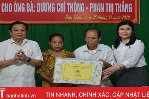 Khánh thành nhà nhân ái cho gia đình có hoàn cảnh đặc biệt khó khăn tại Hồng Lĩnh