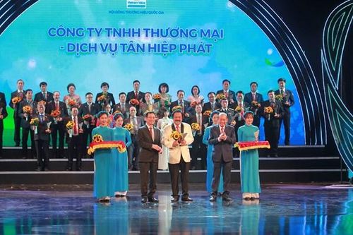 Sản phẩm của Tân Hiệp Phát lần thứ 6 liên tiếp đạt Thương hiệu quốc gia