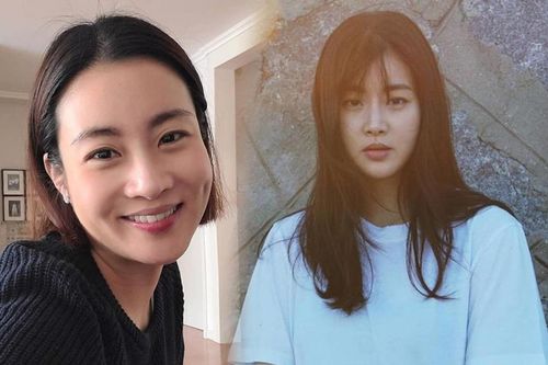 'Tình cũ Hyun Bin' Kang Sora biến đổi nhan sắc sau khi mang thai