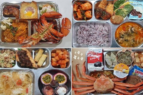 Bất ngờ trước buổi trưa đầy sang chảnh tại căn - tin của một trường cấp 3 tại Hàn Quốc