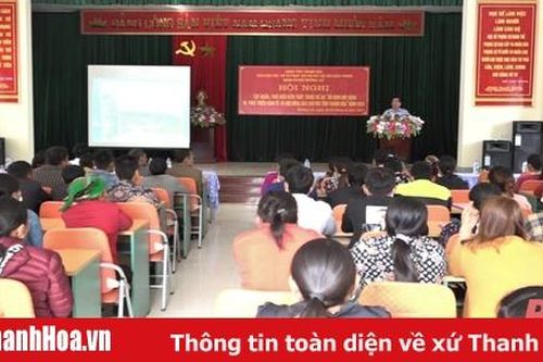 Nâng cao kiến thức cho đồng bào dân tộc Khơ Mú, huyện Mường Lát