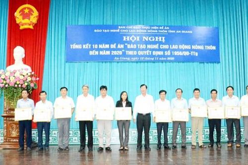 An Giang đào tạo nghề gắn với nhu cầu xã hội