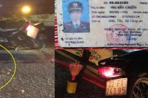 Tuyên Quang: Một chiến sĩ công an thiệt mạng sau va chạm giao thông