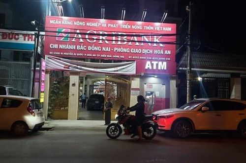 Truy bắt đối tượng cướp ngân hàng Agribank ở Đồng Nai
