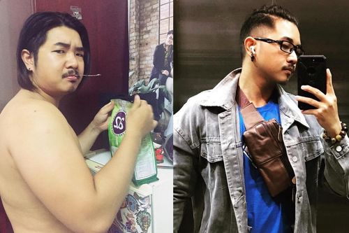 Ông chồng phải giảm cân sau 1 năm được vợ vỗ béo