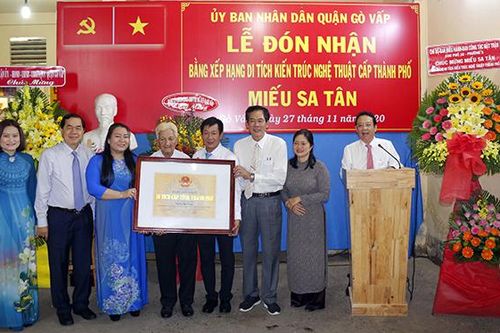 TP.HCM: Đình An Hội và miếu Sa Tân được xếp hạng di tích kiến trúc nghệ thuật