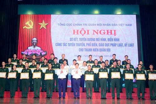 Tạo chuyển biến mạnh mẽ trong nhận thức và ý thức chấp hành pháp luật, kỷ luật trong thanh niên Quân đội