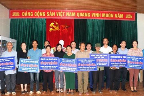 Ngành Y tế Hà Tĩnh hỗ trợ hơn 400 triệu xây nhà ở cho hộ nghèo