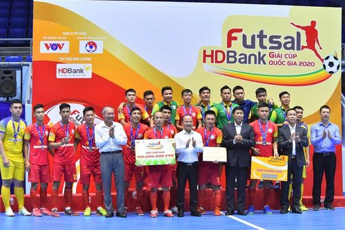 Câu lạc bộ Thái Sơn Nam lên ngôi vô địch Giải Futsal HDBank Cúp Quốc gia 2020