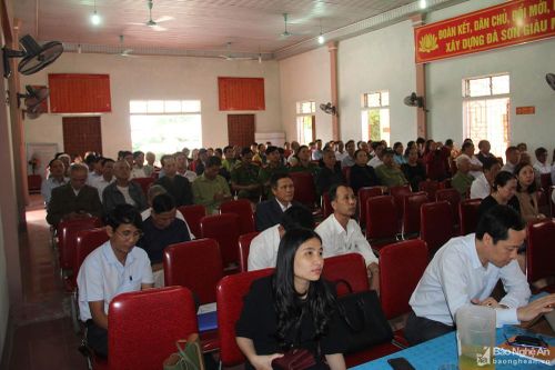 Cử tri Đô Lương đề nghị xử lý nghiêm tình trạng lấn chiếm đất