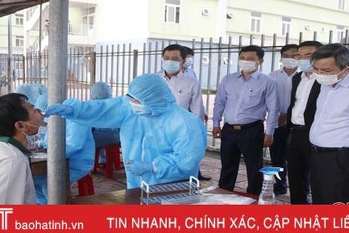 Các cơ sở khám chữa bệnh Hà Tĩnh siết chặt công tác phòng dịch Covid-19