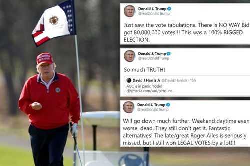 TT Trump tung loạt tweet mới chỉ trích 'bầu cử gian lận 100%'