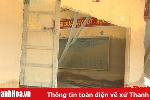 Xử lý khẩn cấp 3 công trình bị thiệt hại do mưa lũ tại Hậu Lộc, Cẩm Thủy, Ngọc Lặc