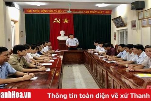 Đảng bộ huyện Thiệu Hóa tăng cường công tác kiểm tra, giám sát