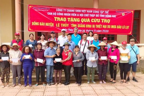 Trên 2,7 tỷ đồng cho chuyến cứu trợ đợt 4 tại các tỉnh miền Trung