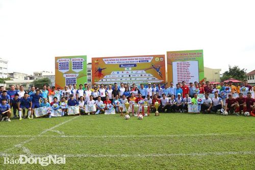 Khai mạc Giải bóng đá Doanh nhân trẻ toàn quốc 2020 tại Đồng Nai