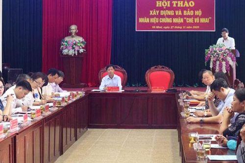 Hội thảo xây dựng và bảo hộ nhãn hiệu chứng nhận 'Chè Võ Nhai'