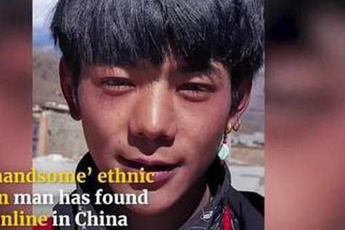 Chàng chăn bò Tây Tạng bỗng nổi tiếng vì đẹp trai