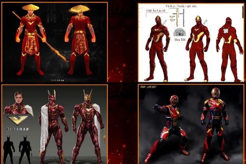 Top 25 thiết kế trang phục siêu anh hùng VINAMAN, thế này gia nhập Avengers cũng được nhỉ!