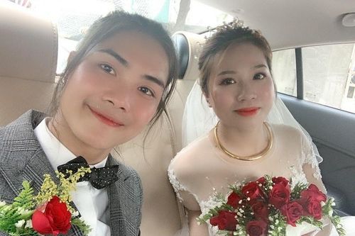 Chú rể bị nhầm là con gái, được khen xinh hơn cô dâu