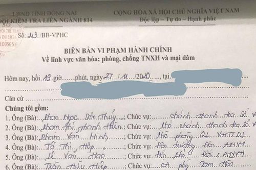 Đình chỉ chương trình biểu diễn nghệ thuật 'chui' ở Đồng Nai