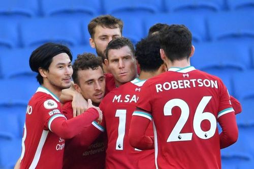 Liverpool bị Brighton chia điểm phút cuối