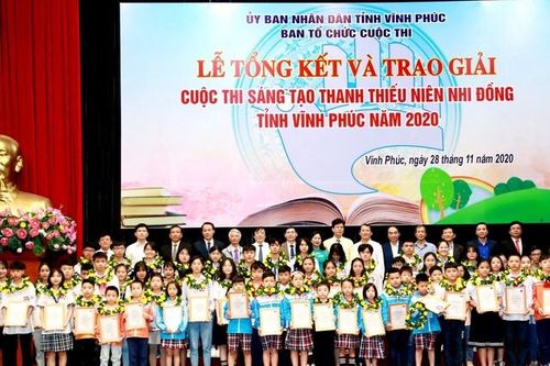 Vĩnh Phúc: Khuyến khích học sinh phát huy năng lực sáng tạo