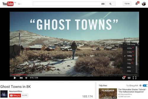 YouTube cho phép Android TV có thể phát nội dung 8K