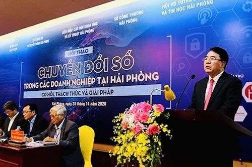 Bàn giải pháp đẩy mạnh chuyển đổi số trong các doanh nghiệp tại Hải Phòng